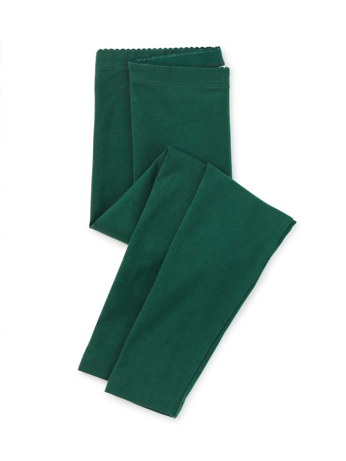 Solid Leggings Pine Needle