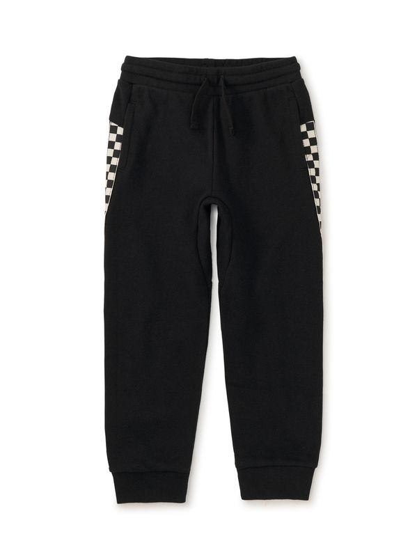 Stripe-Out Joggers Jet Black
