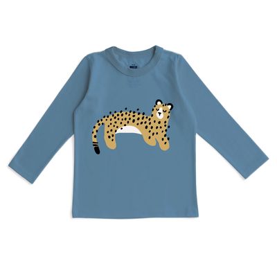 LS Graphic Tee Wildcat Lake Blue