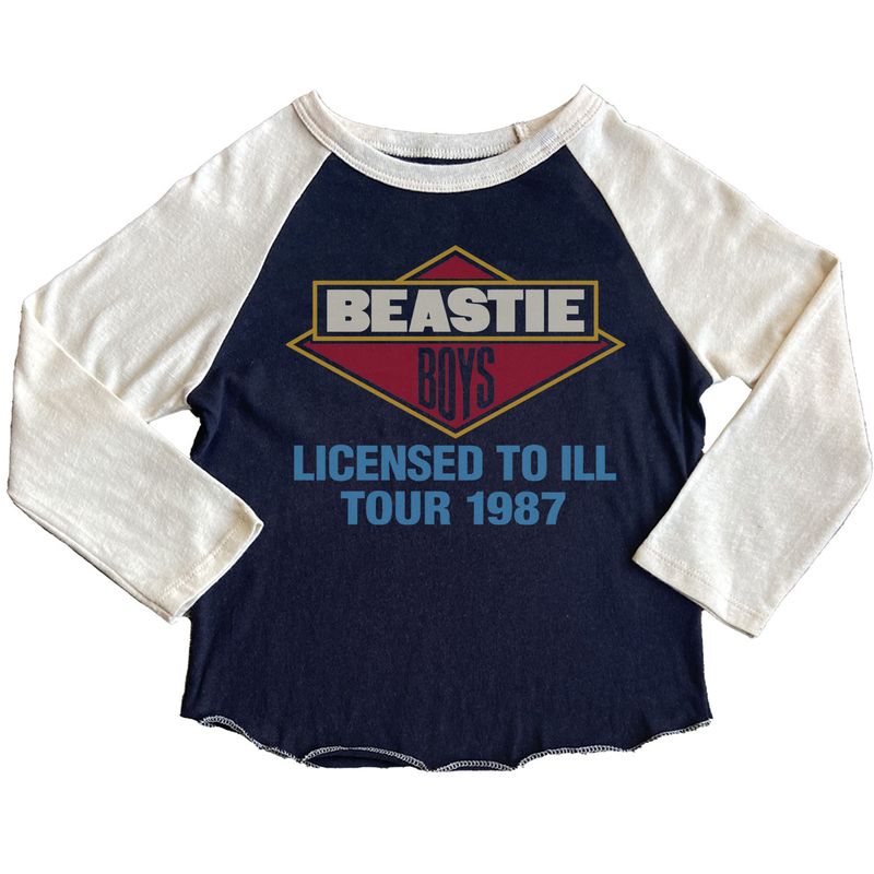 Beastie Boys Licensed to Ill Recycled Raglan Tee