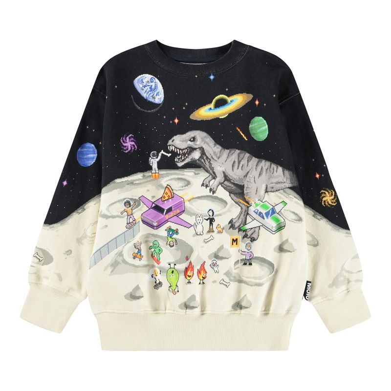 Mattis Sweatshirt Pixel Moon