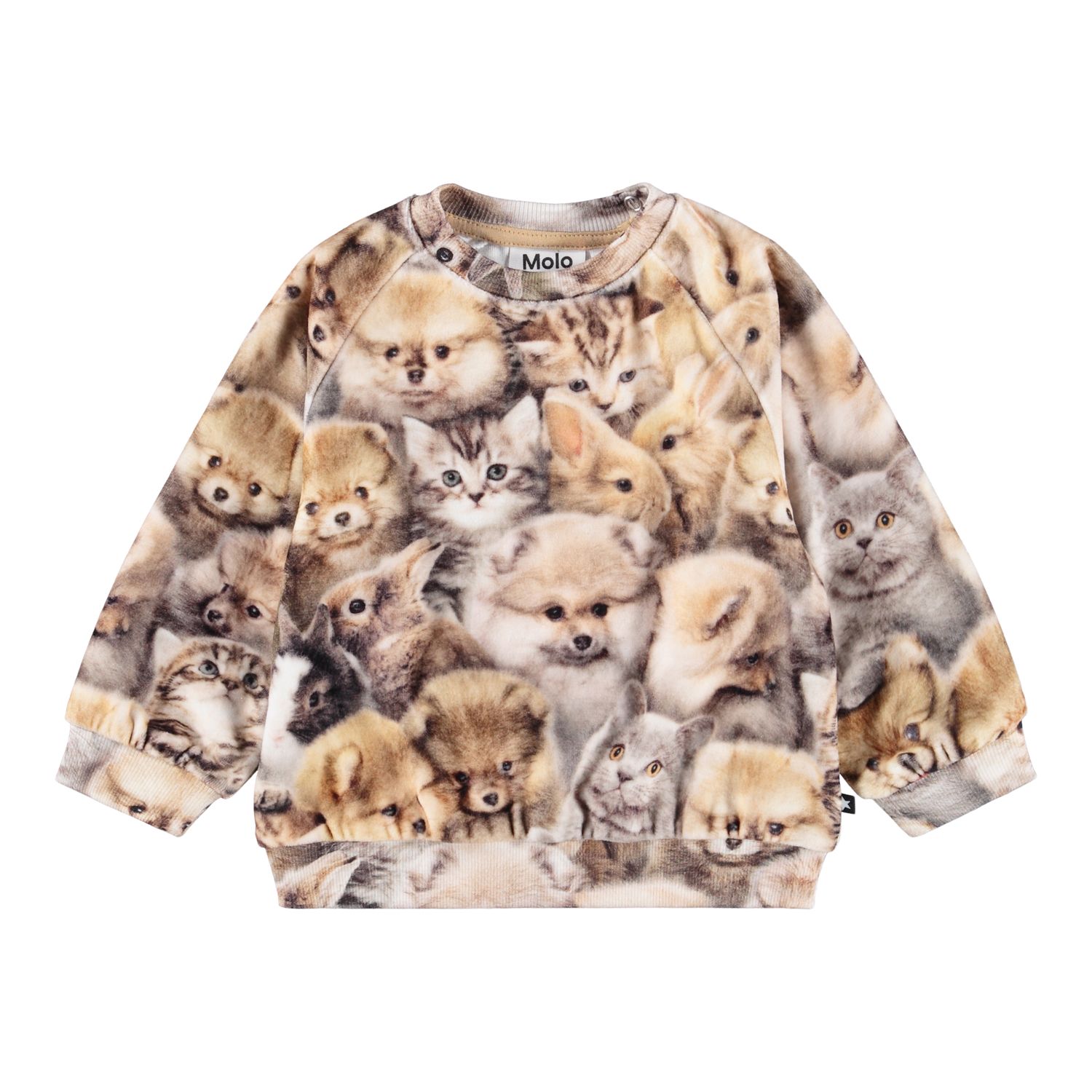 Disc Sweatshirt Fuzzy Fluffy