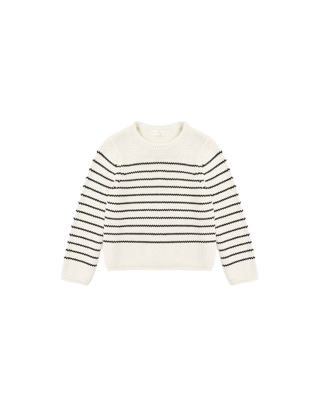 Jacques Sweater Black Stripe