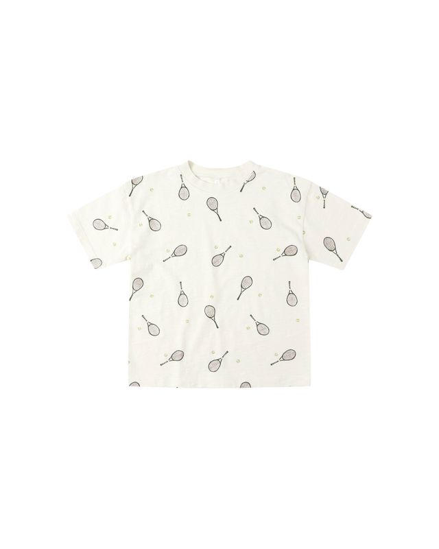 Relaxed Baby Tee Tennis