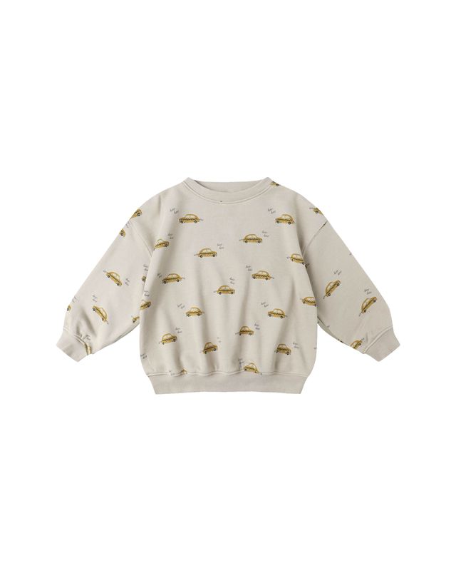 Relaxed Baby Sweatshirt Taxi