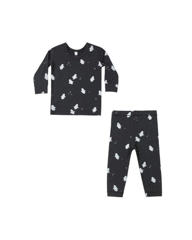 Bamboo Baby Pajama Set Ghosts