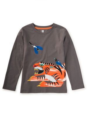 Tiger &amp; Magpie Double Sided Tee Thunder