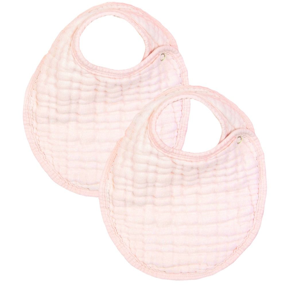 Cloud Muslin™ Bib 2 Pack - Blush