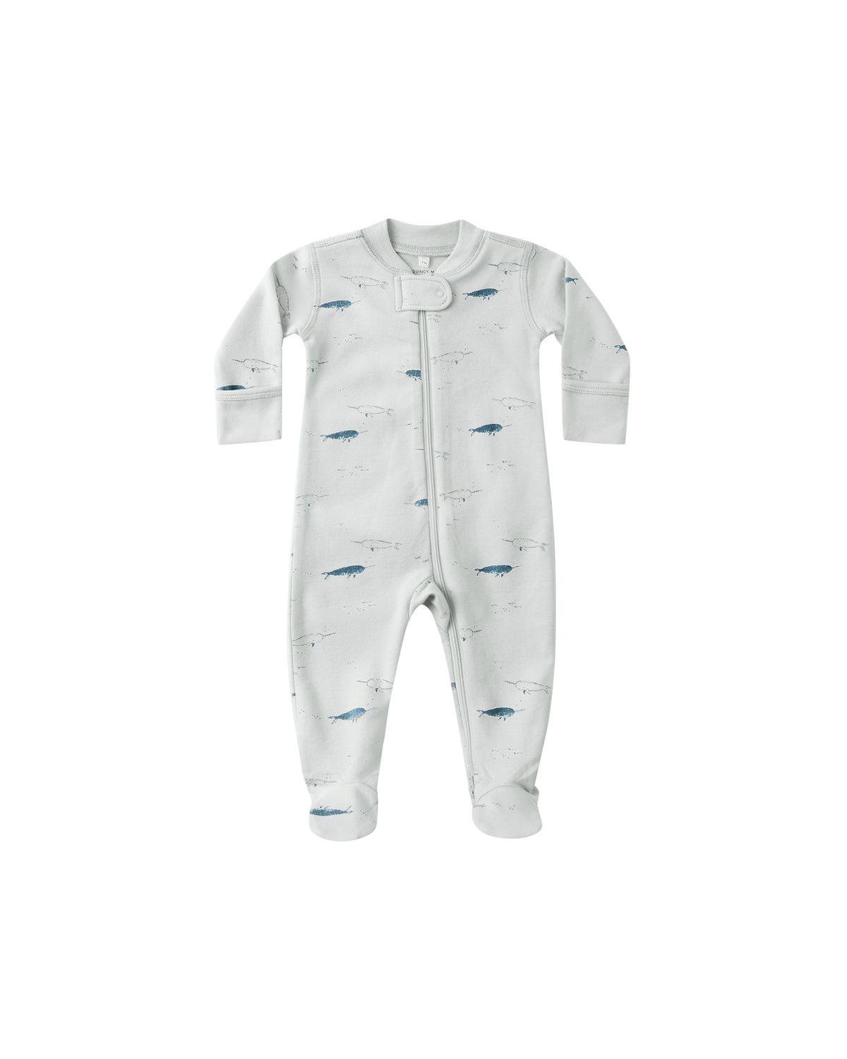 Zip Long Sleeve Sleeper Footie Narwhals