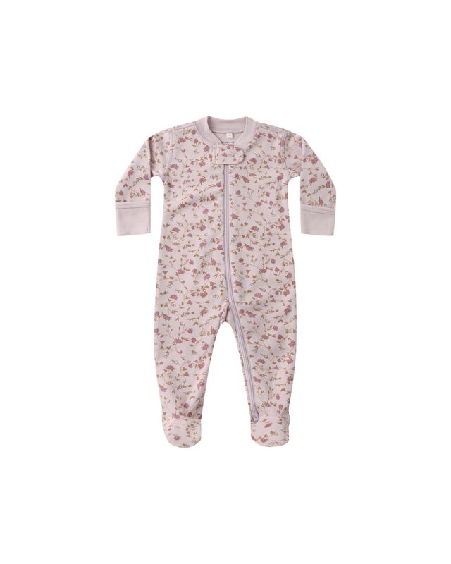 Zip Long Sleeve Sleeper Footie Garden