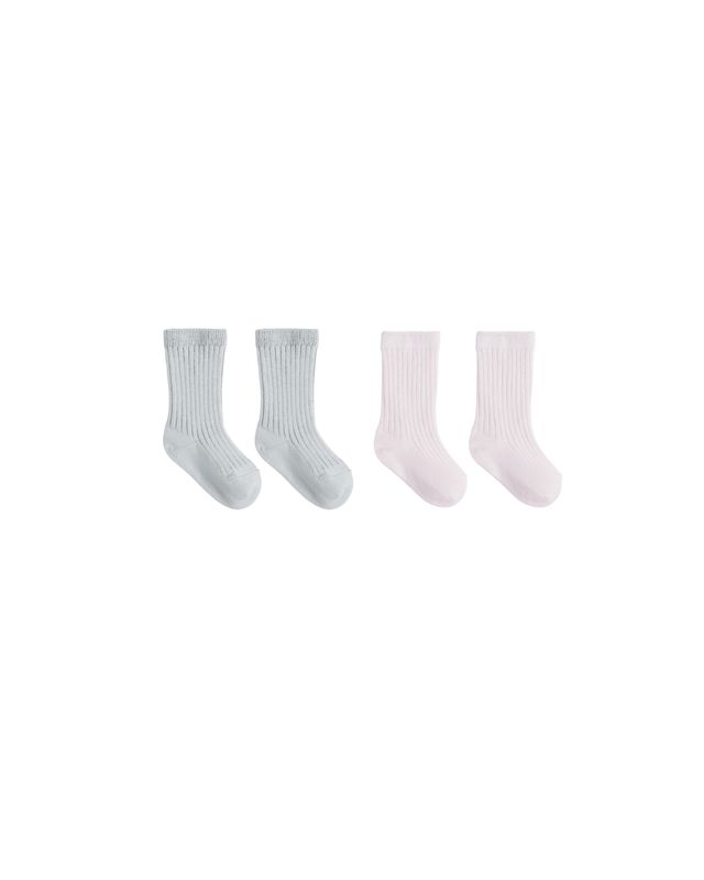 Socks Set Ice Blue, Lilac