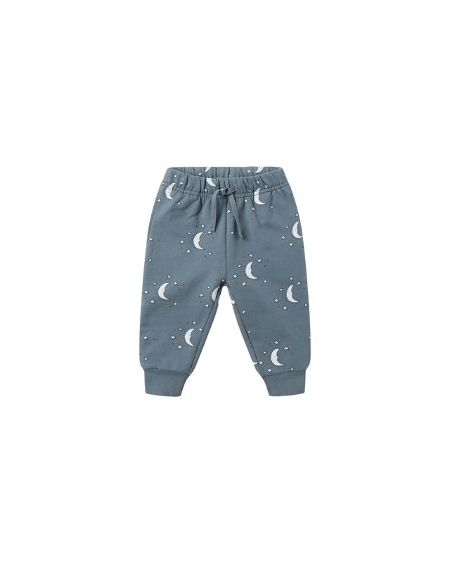 Relaxed Fleece Sweatpant Silver Moons