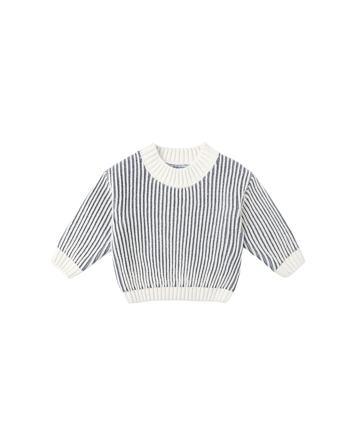 Relaxed Knit Sweater Ocean