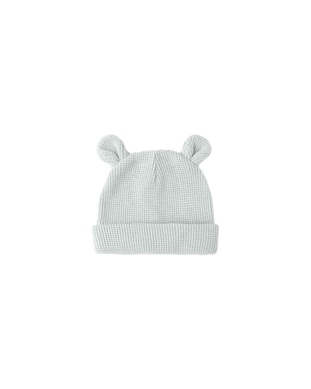 Baby Bear Beanie Ice Blue