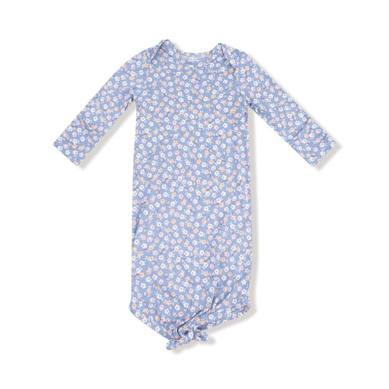 Country Calico Knotted Gown