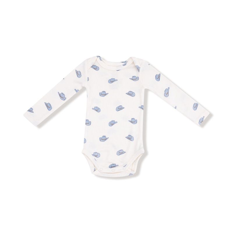 Petite Cowboy Hats Lap Shoulder Bodysuit