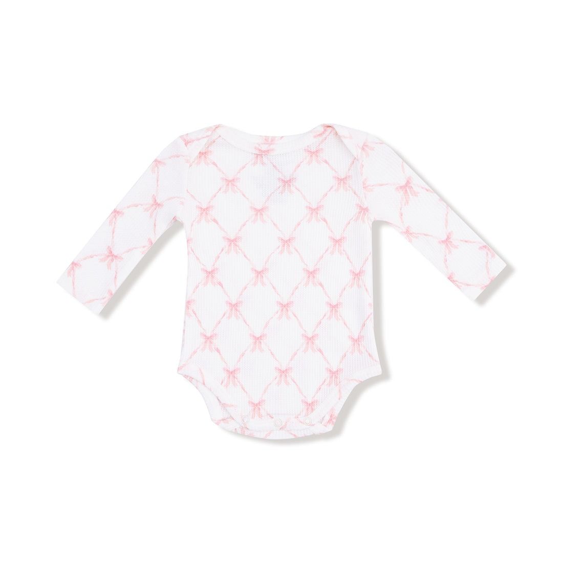 Ribbon Bow Trellis Lap Shoulder Bodysuit