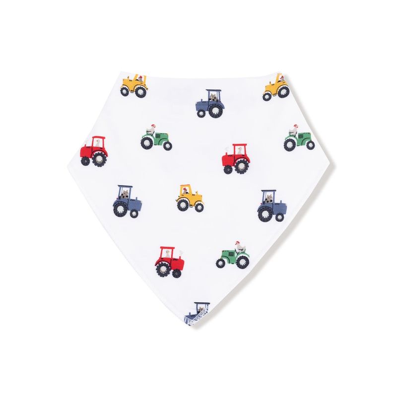 Mini Tractors Bandana Bib
