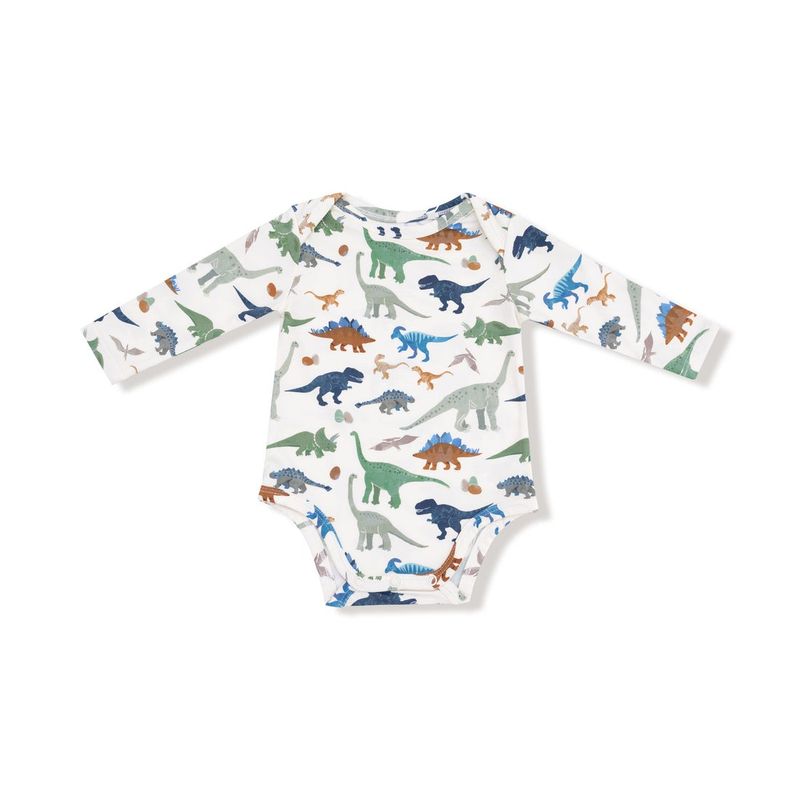 Washy Dinos Lap Shoulder Bodysuit