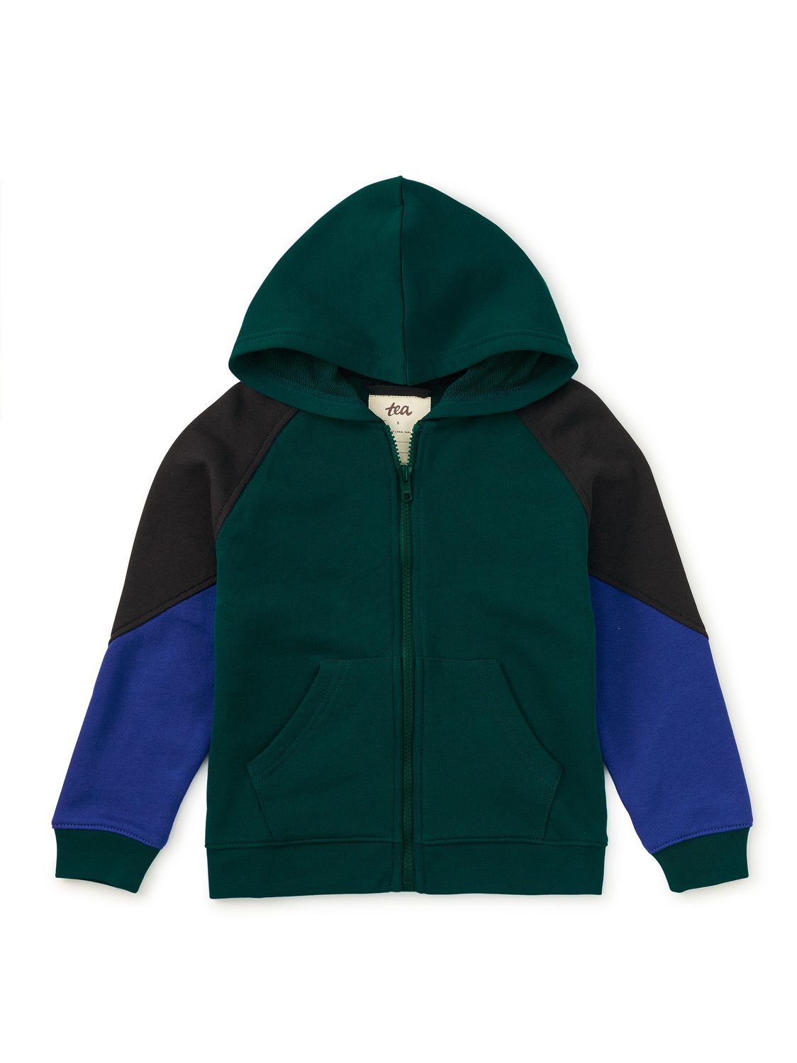 Colorblock Hoodie Jade