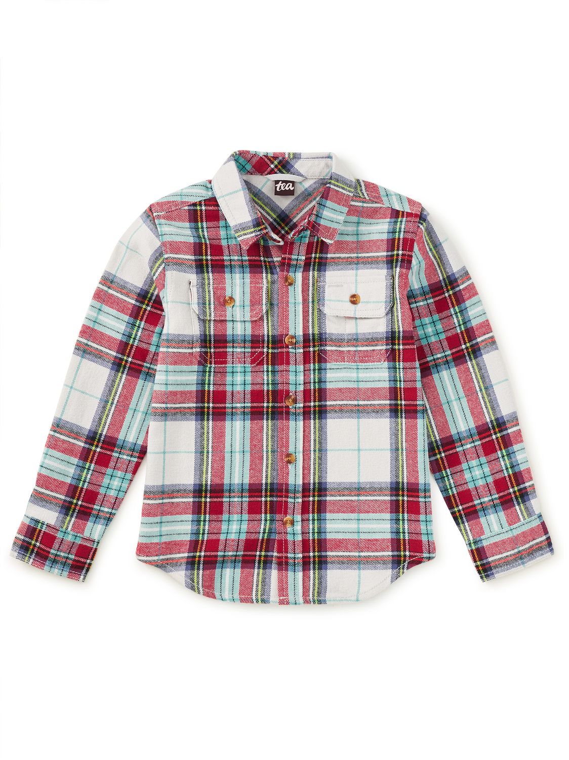 Flannel Button Up Shirt 