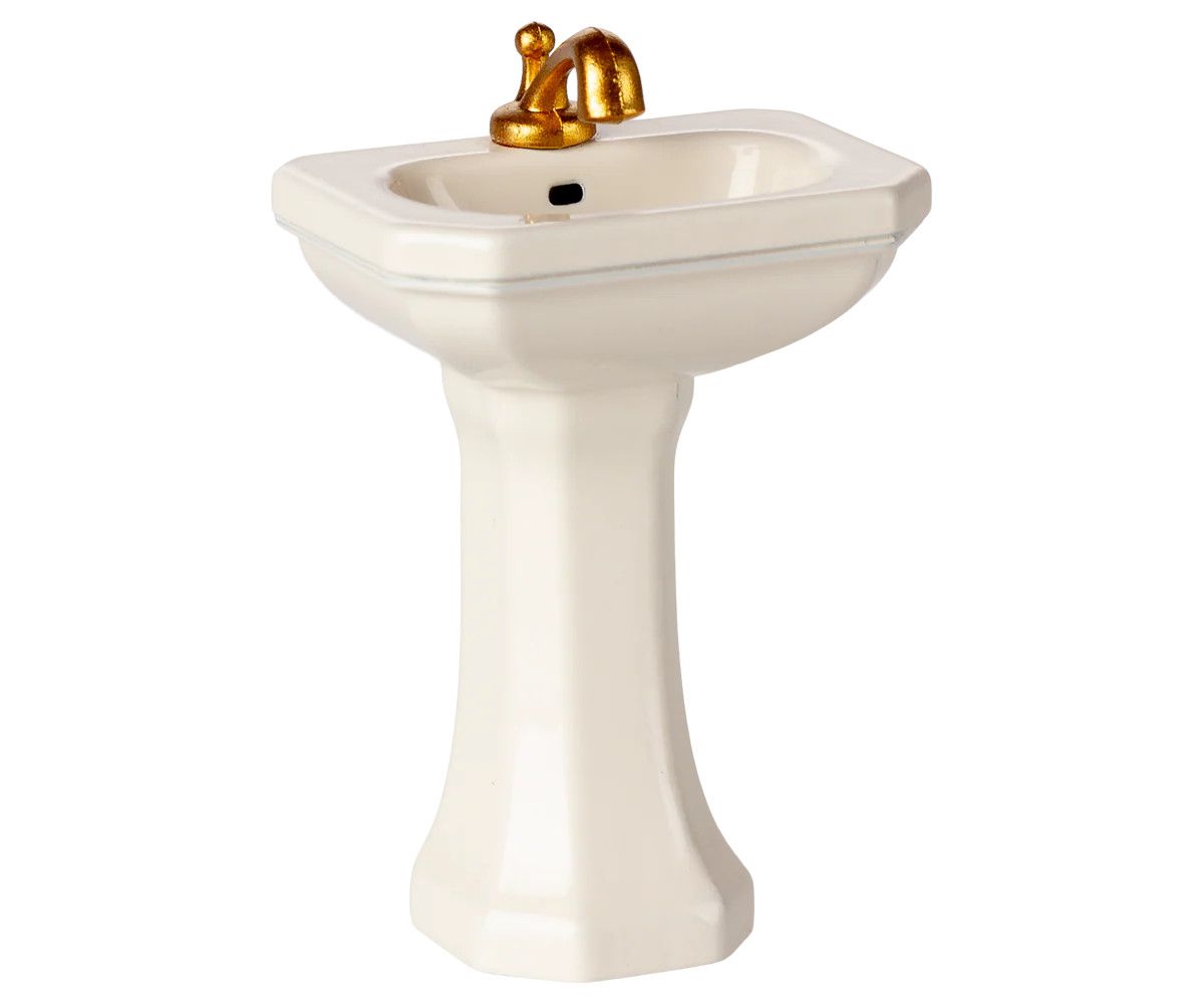 Bathroom Sink, Mouse - Off White
