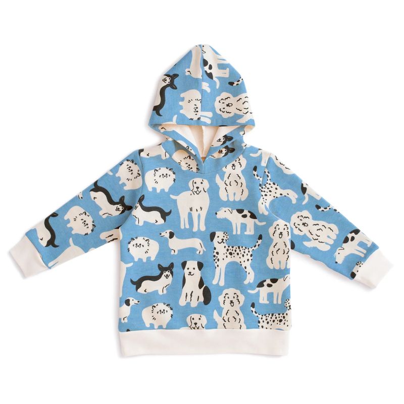Hoodie Dog Parade Blue