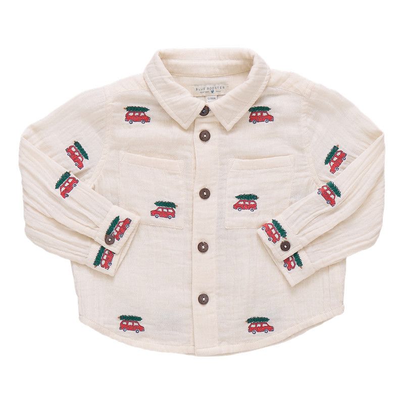 Baby Jack Shirt Tree Farm Embroidery