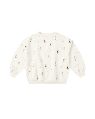 Relaxed Baby Sweatshirt Skiers