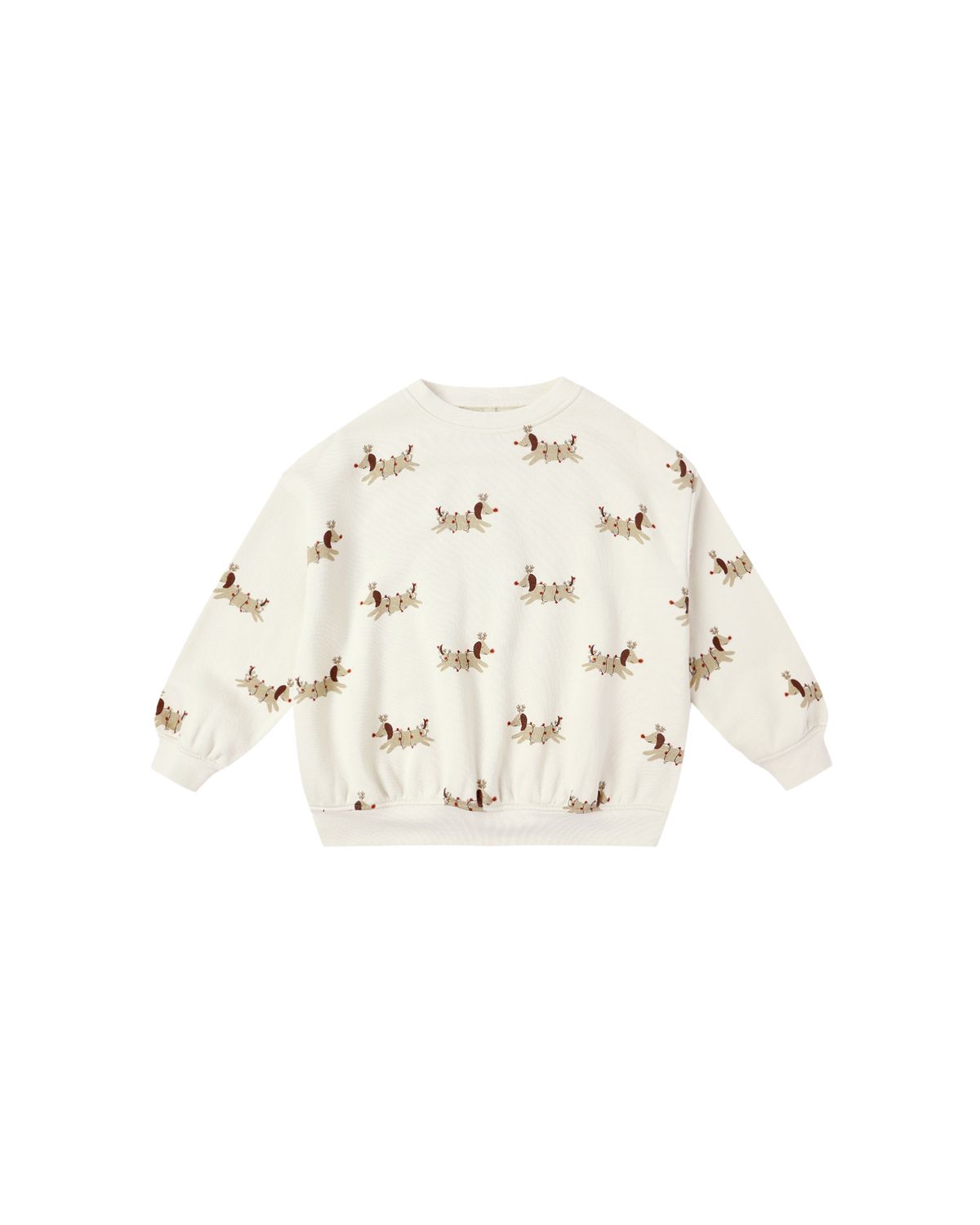 Relaxed Sweatshirt Christmas Dogs
