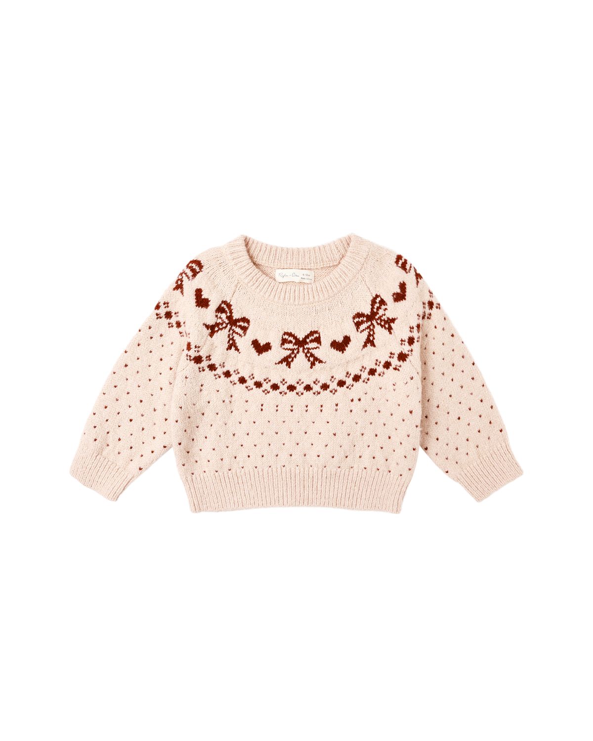 Fair Isle Sweater Bows