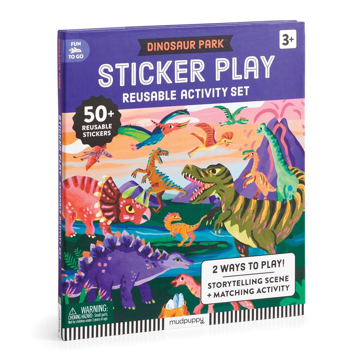 Reusable Stickers Dinosaur Park