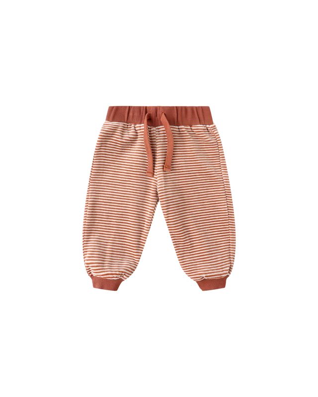 Velour Relaxed Sweatpant Candy Stripe
