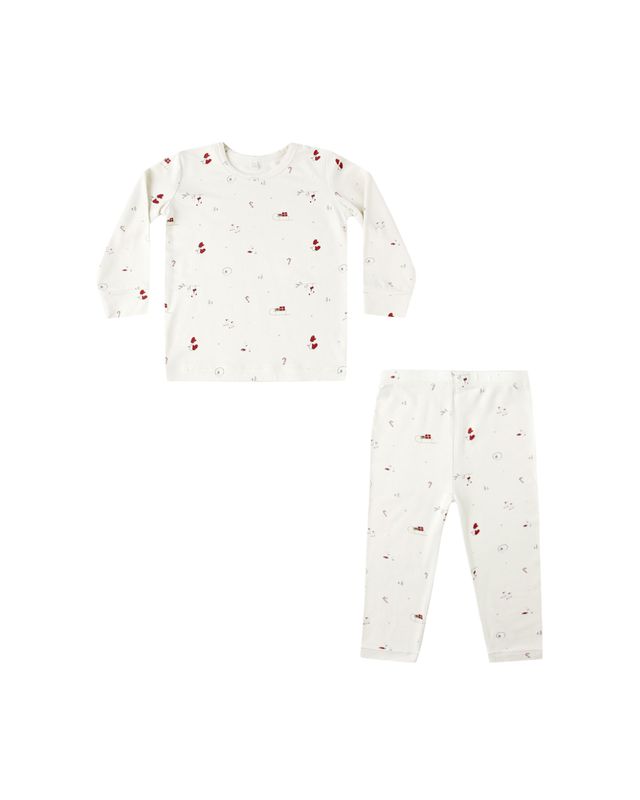 Bamboo Pajama Set Winter Wonderland