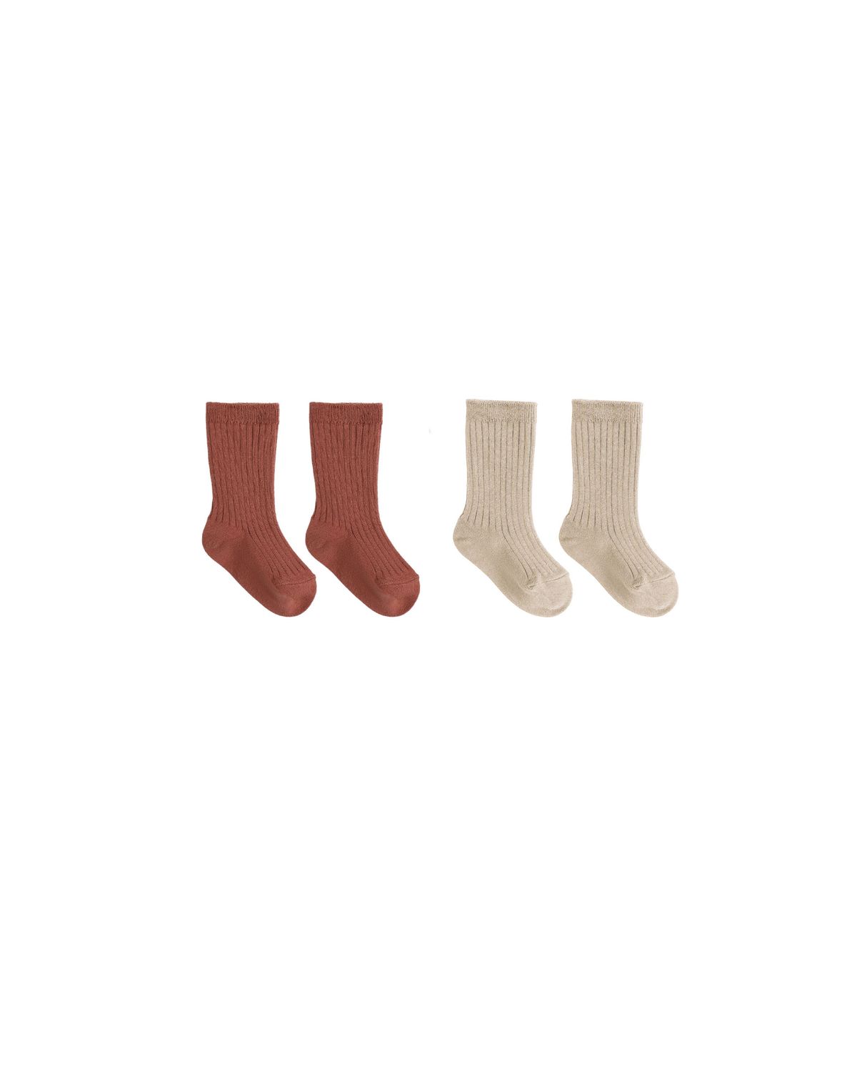 Socks Set Cranberry, Oat