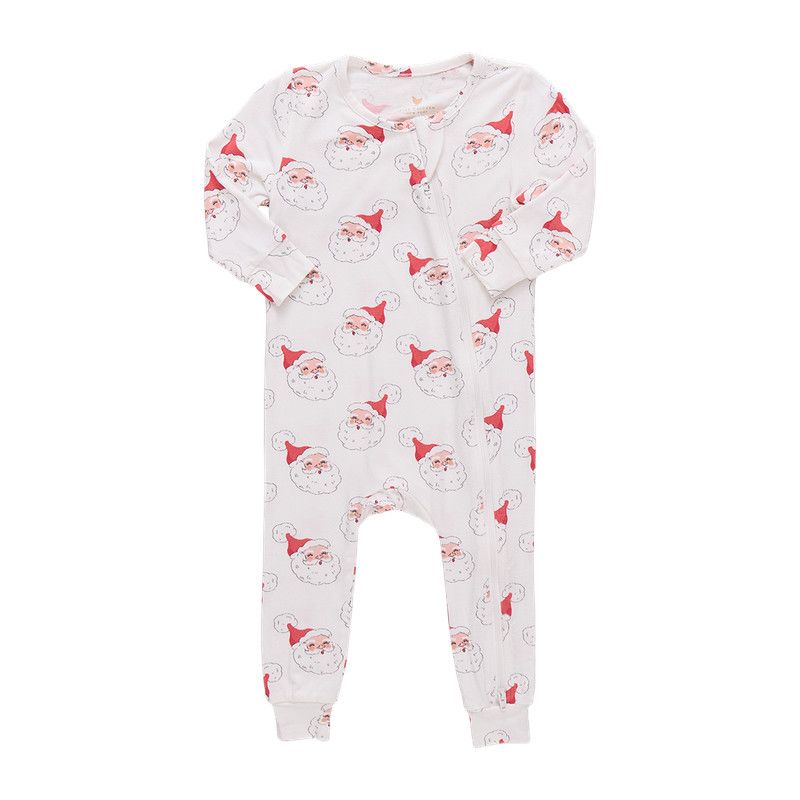 Bamboo Romper Small Santas