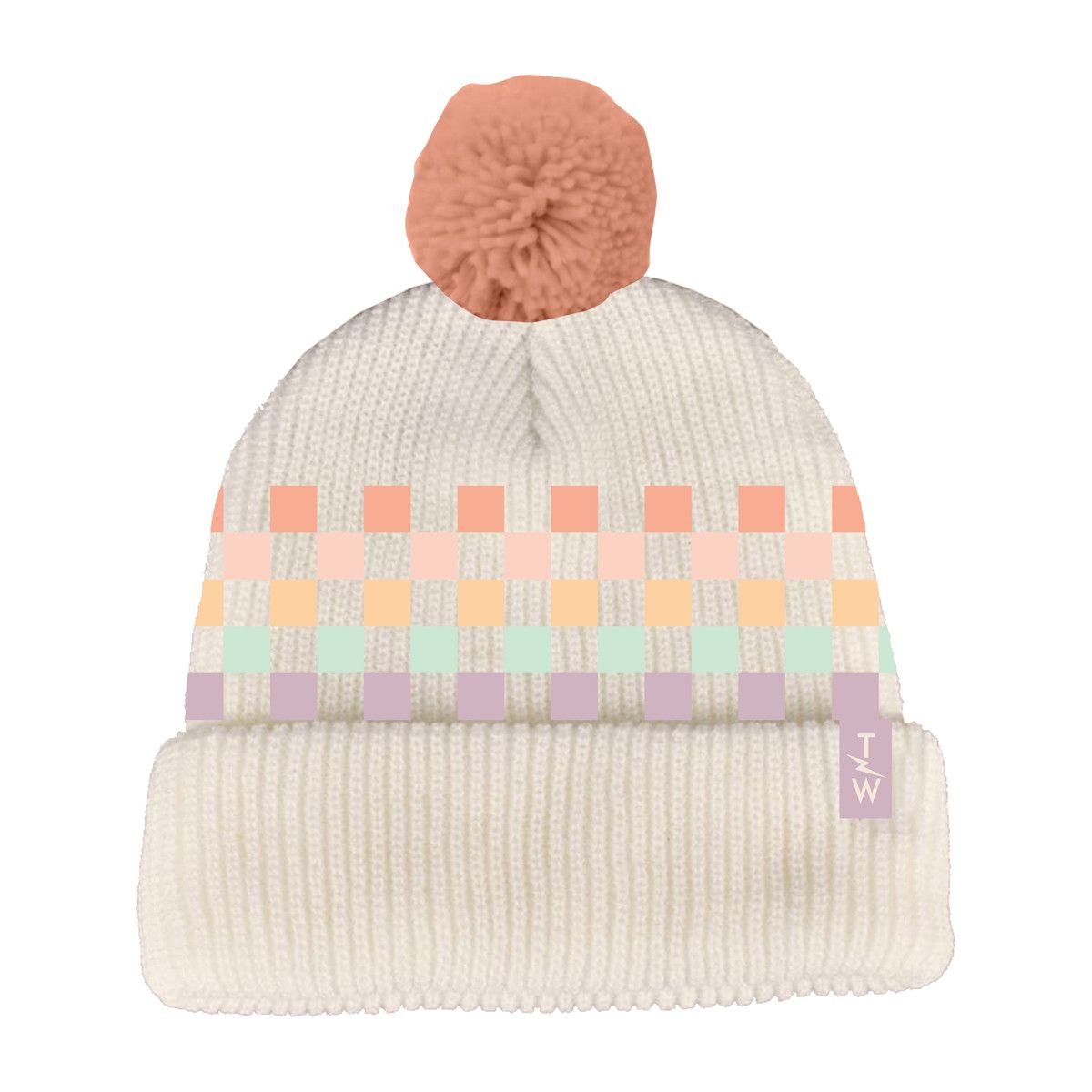 Check it Beanie Natural/Multi