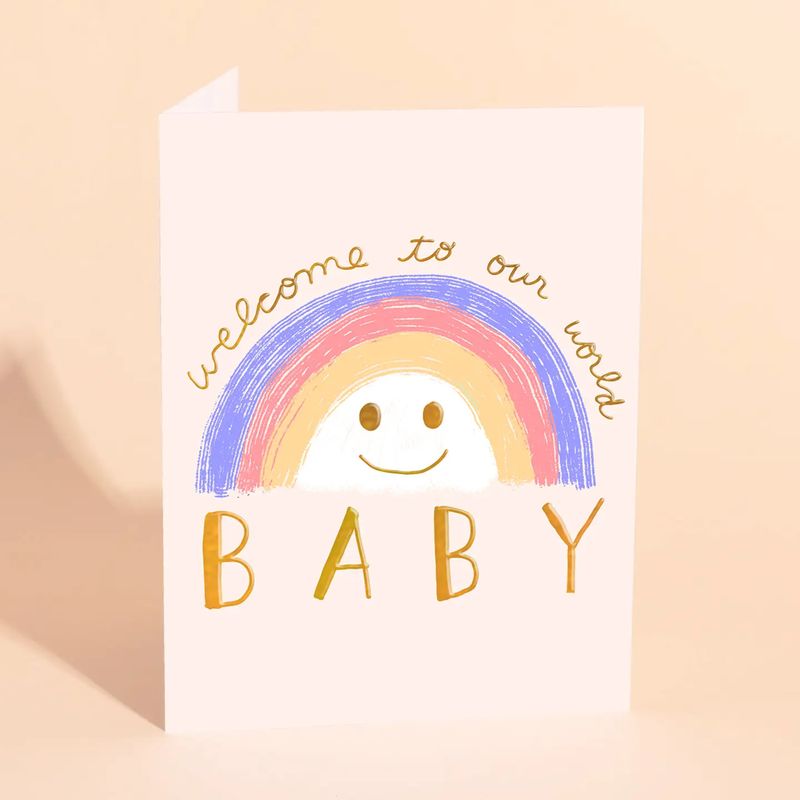 Baby Rays Baby Card