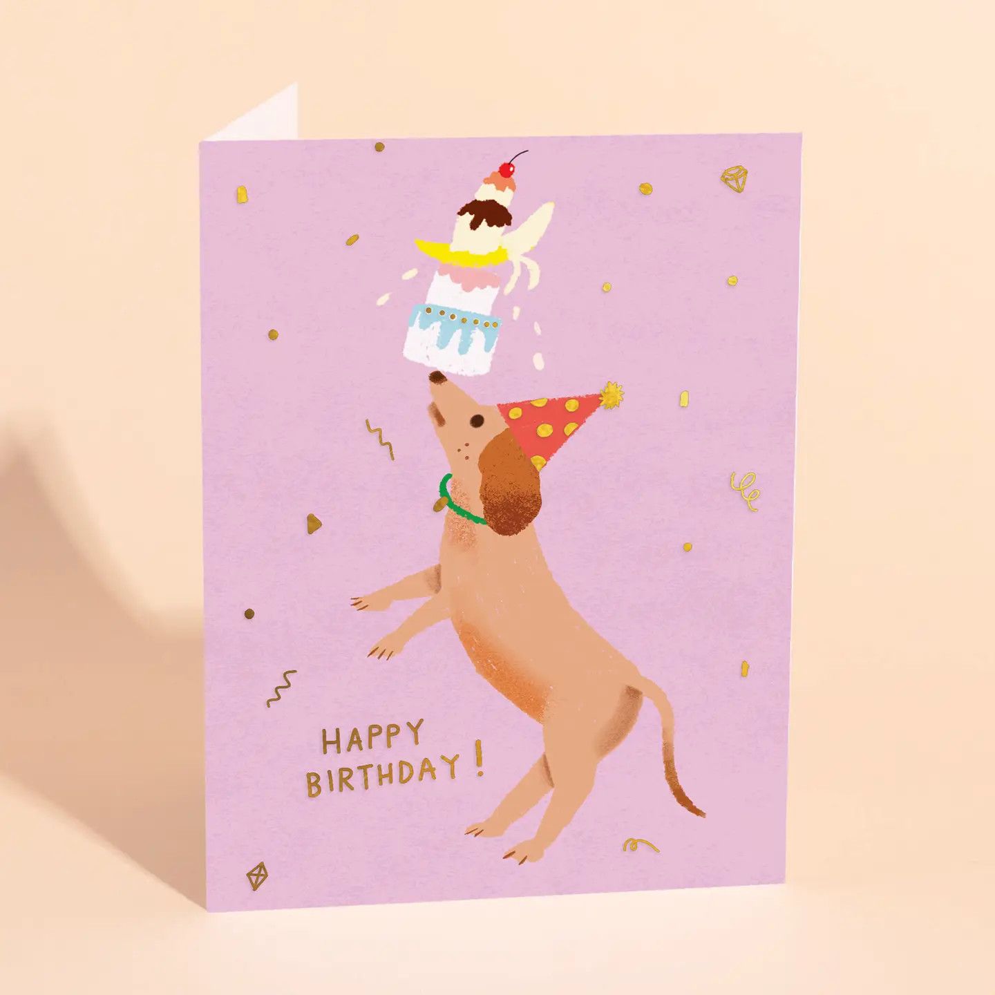 Party Dog Birthday Card