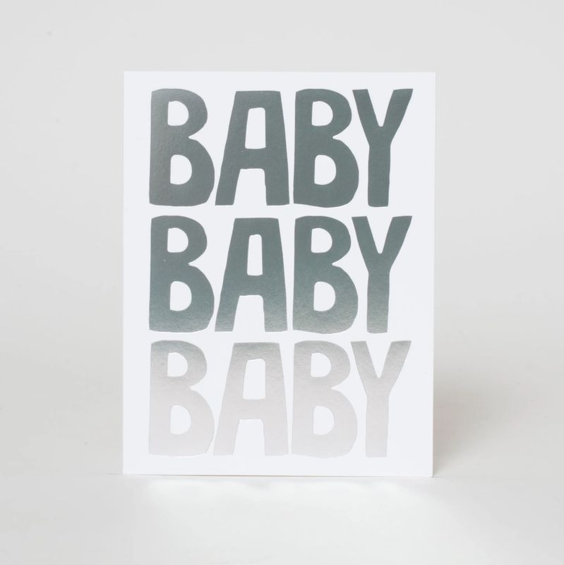 Baby Baby Baby Card