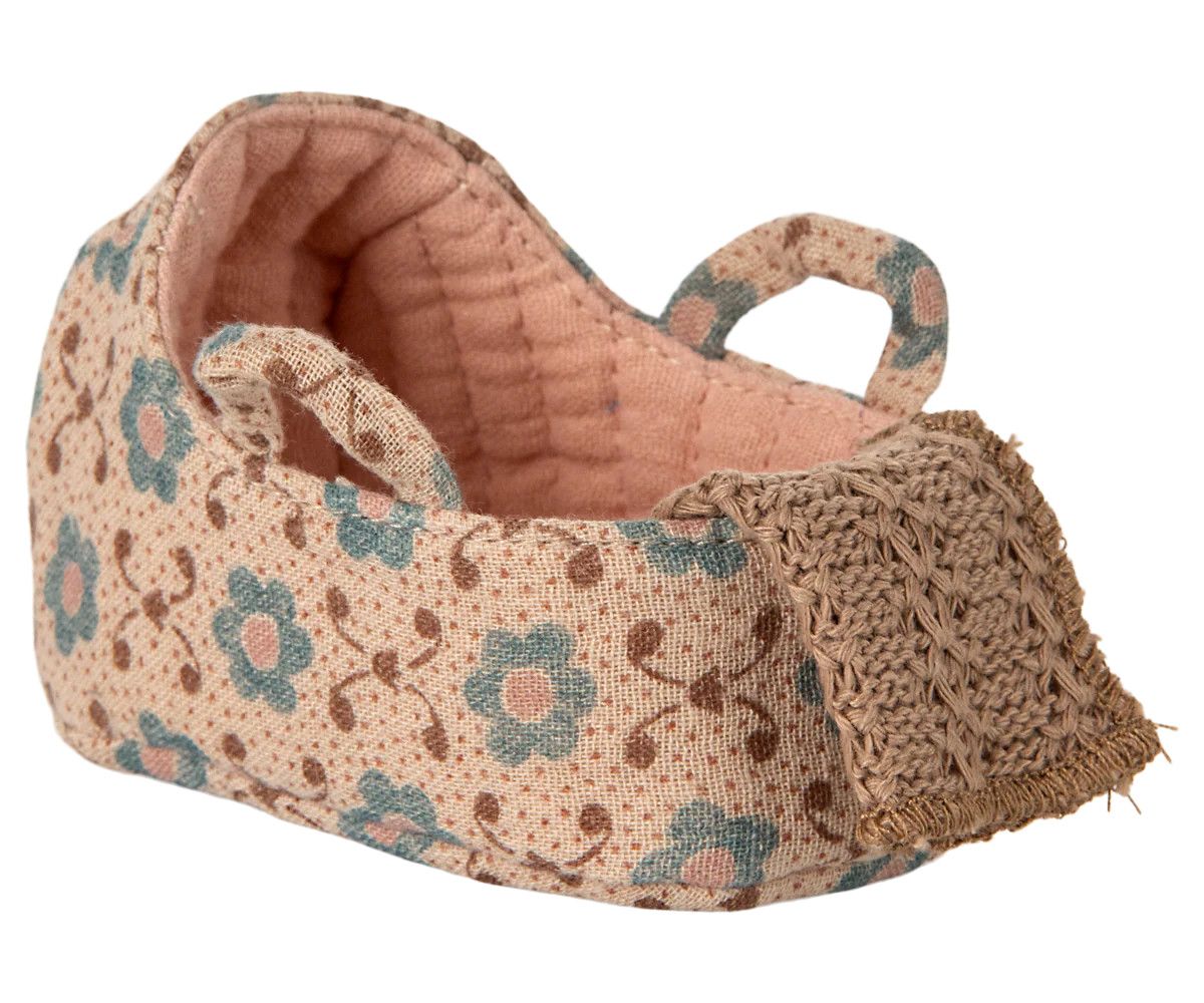 Carry Cot, Baby Mouse - Rose
