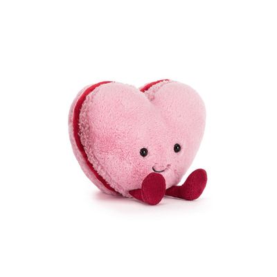 Amuseables Colette Heart Macaron (Pink)