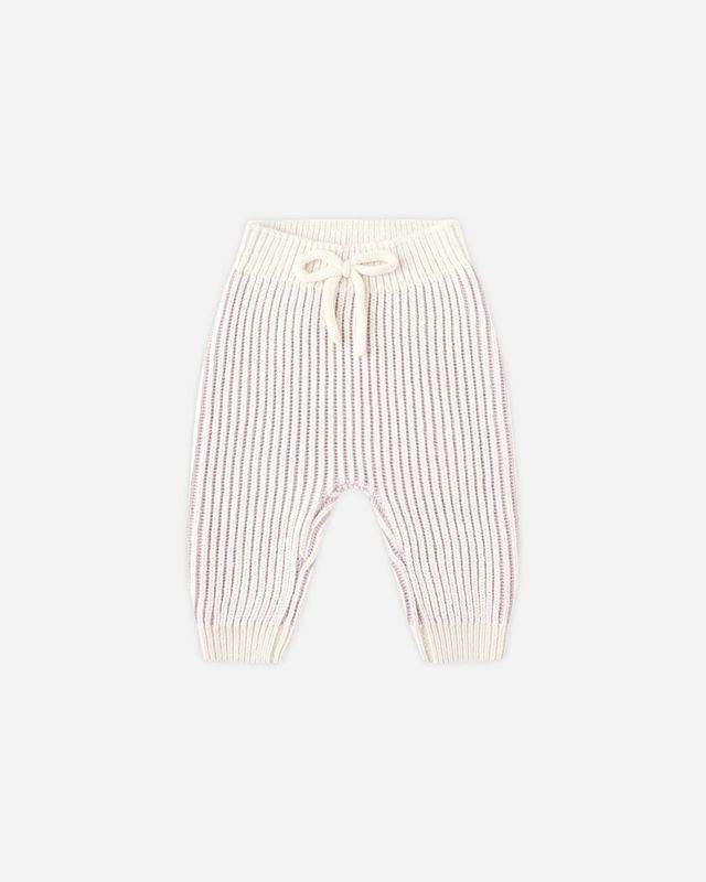 Chunky Knit Pant Lilac