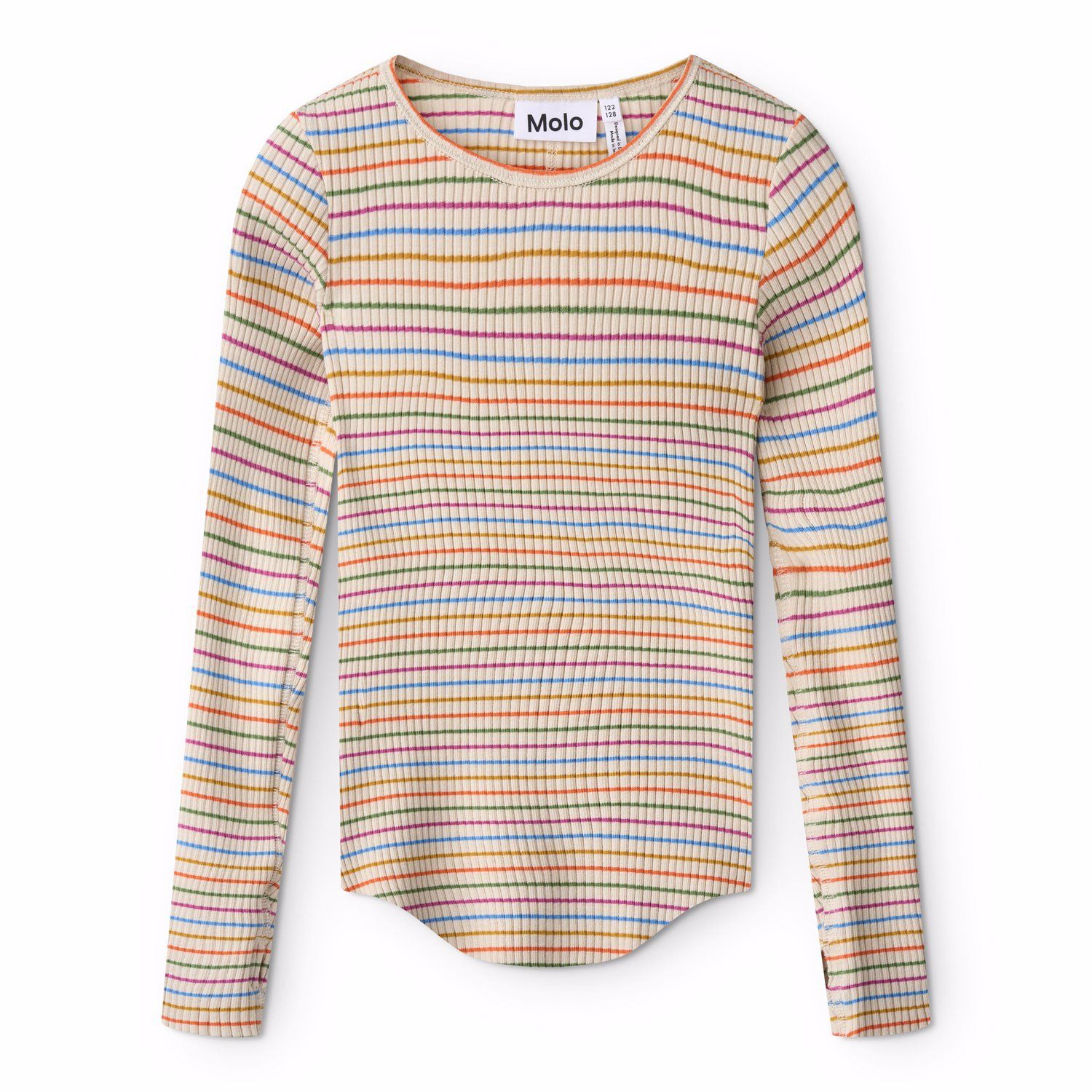 Rochelle LS Top Sand Rainbow