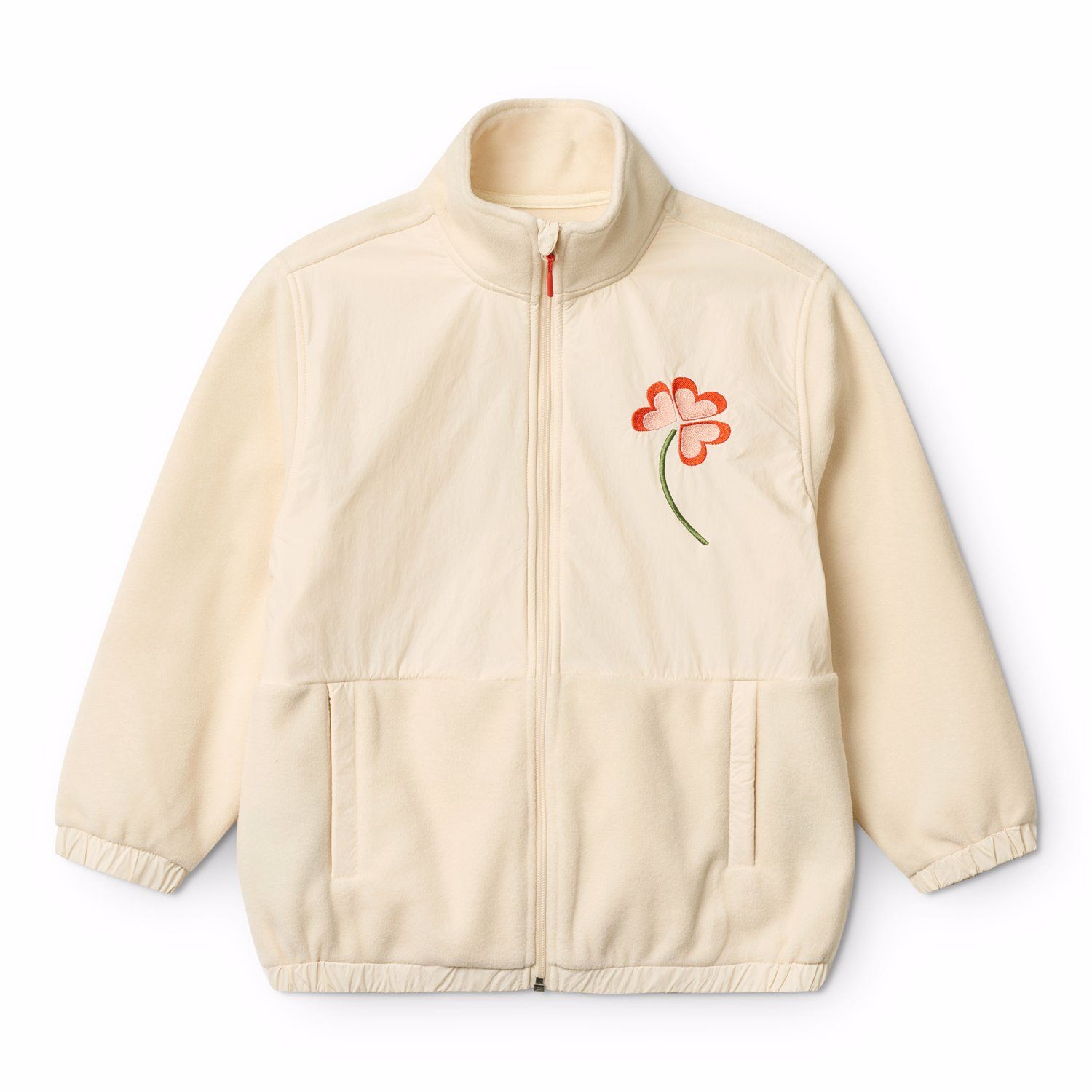 Utta Fleece Jacket Pearled Ivory