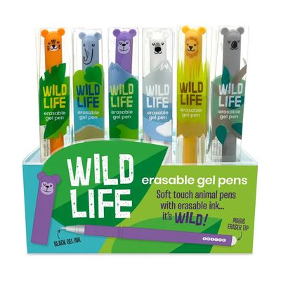Wild Life Erasable Gel Pen - Elephant