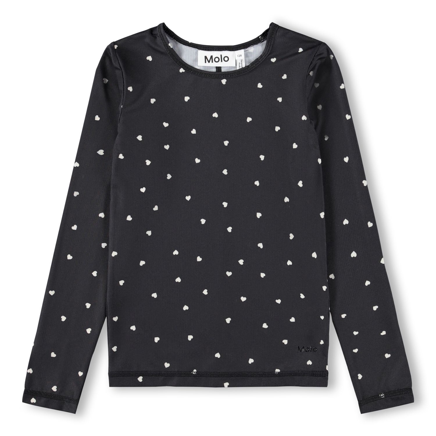 Rasha LS Top Confetti Black