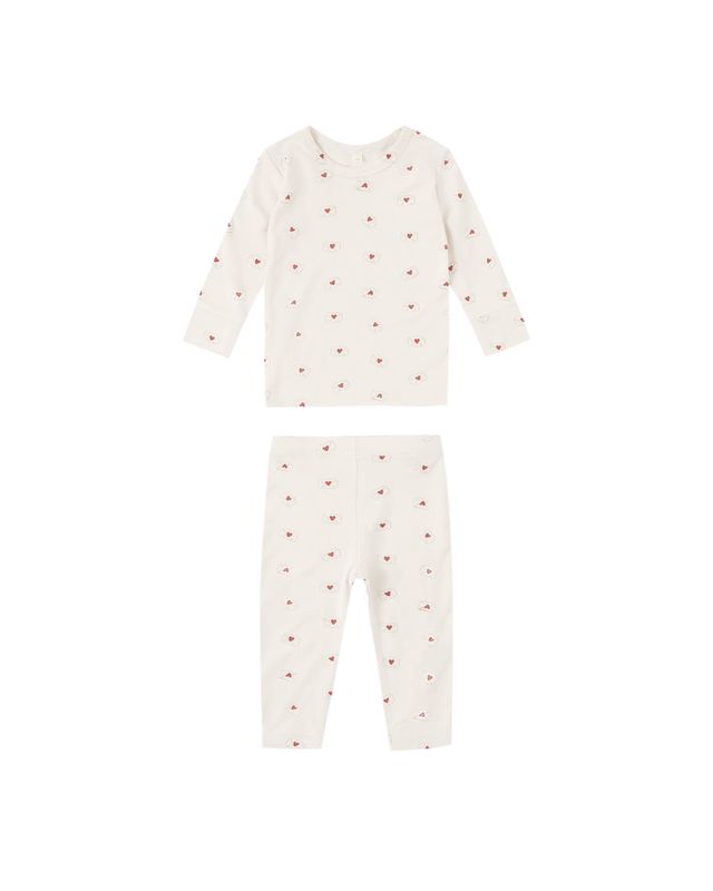 Bamboo Pajama Set Valentine