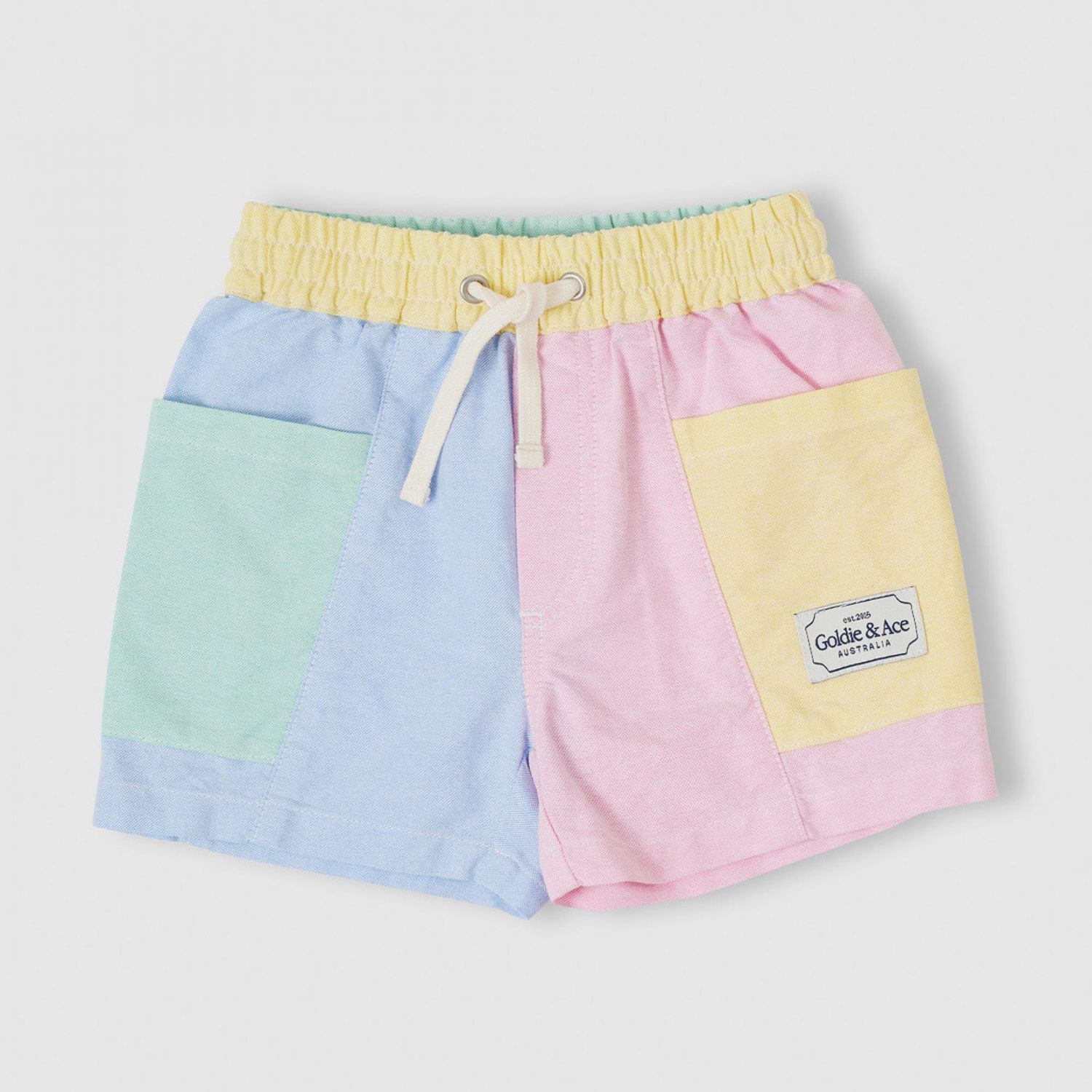 Noah Color Block Pocket Shorts