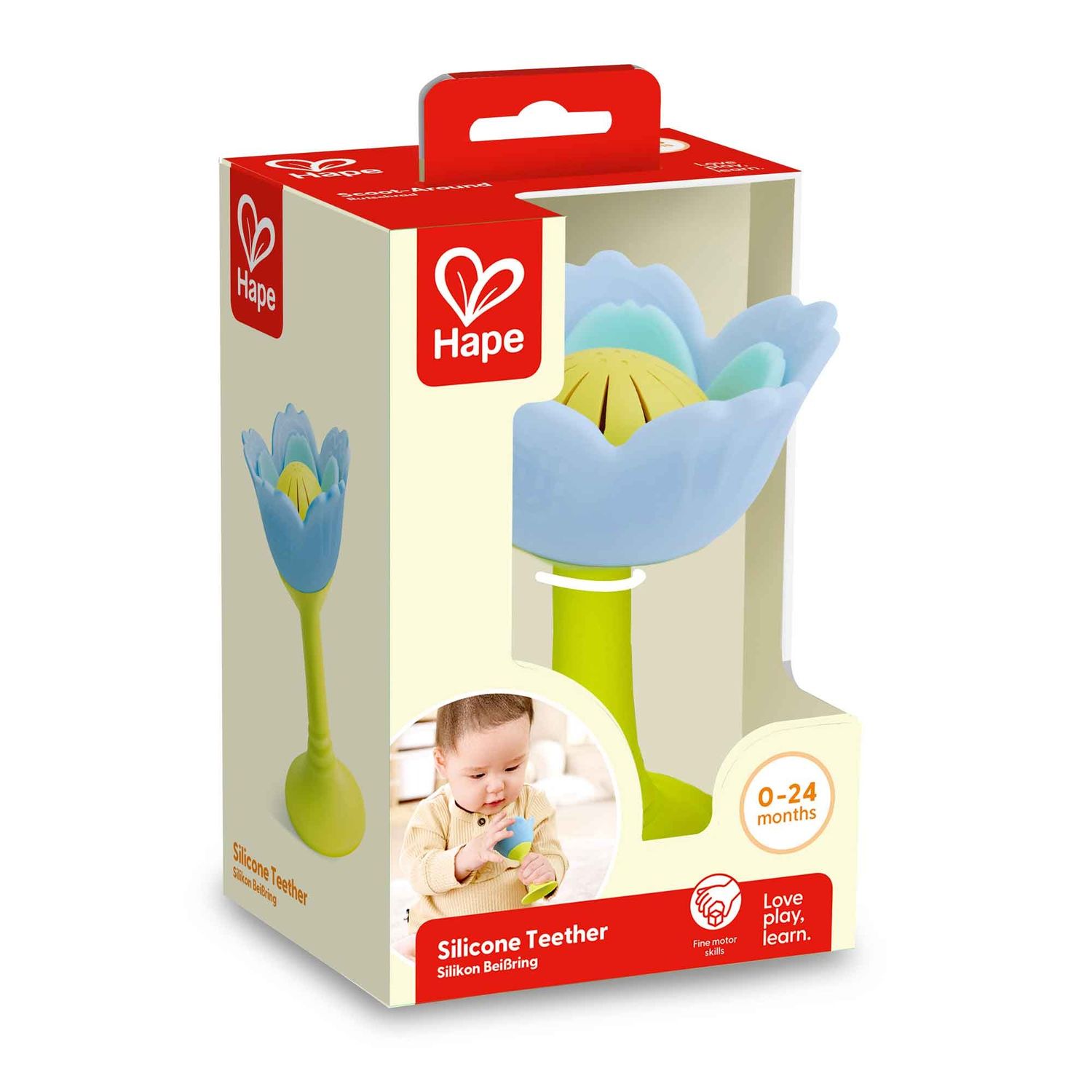Rattle &amp; Teether Blue